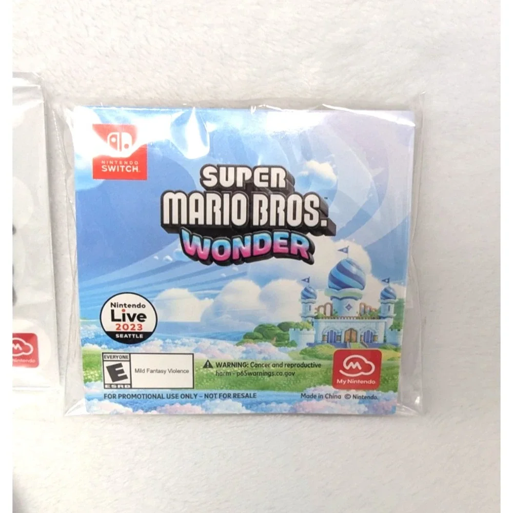 PAX West - Nintendo Live Game Dev Swag Lot - Mario Pins Smash Bros Zelda FFXIV
